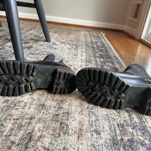 Universal Thread Black and Gray Women's Boots - Picture 6 of 7